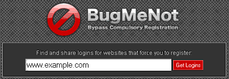 BugMeNot