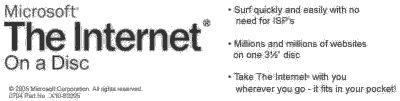 The Internet on a disc (label)
