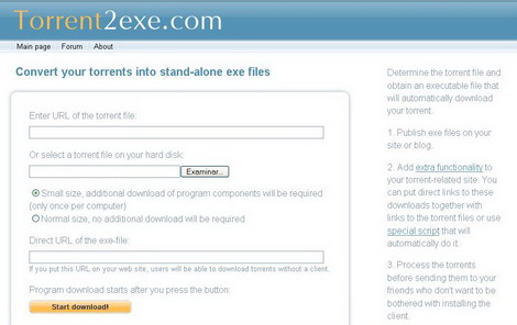 torrent2exe